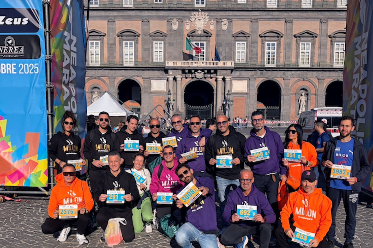 La Milonrunners presenzia alle gare di Napoli, Roma e Rende -