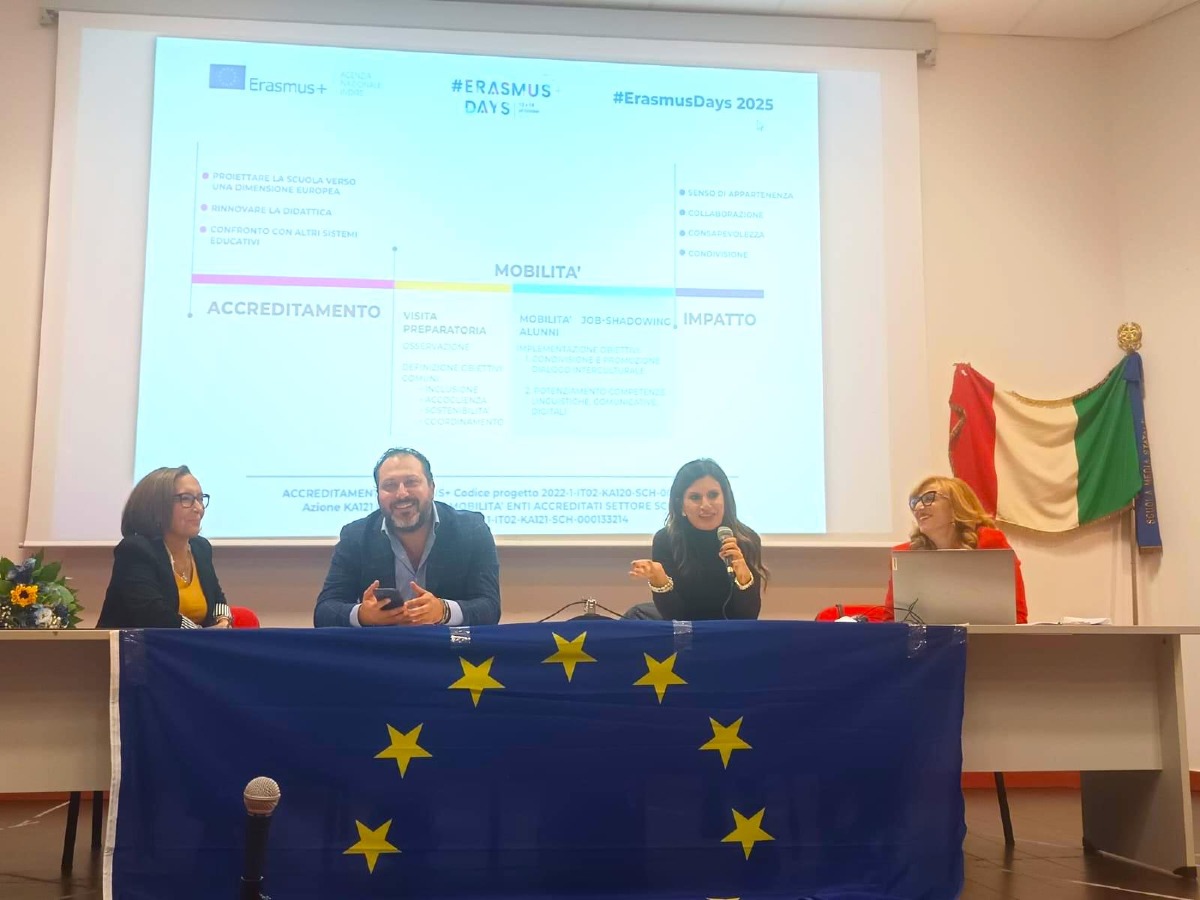 Caloveto al fianco dell'Istituto Bennardo per l'Erasmus + - 