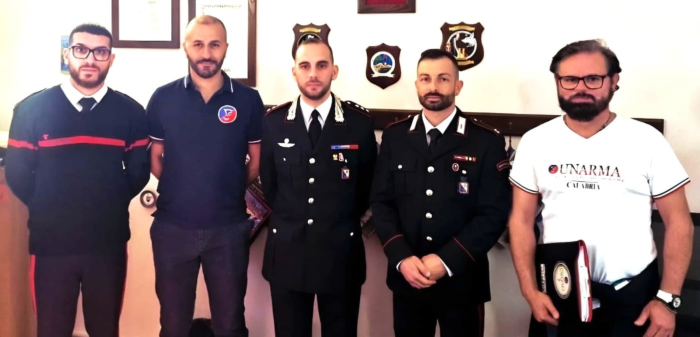 Incontro con il nuovo Comandante della Compagnia Carabinieri di Paola -