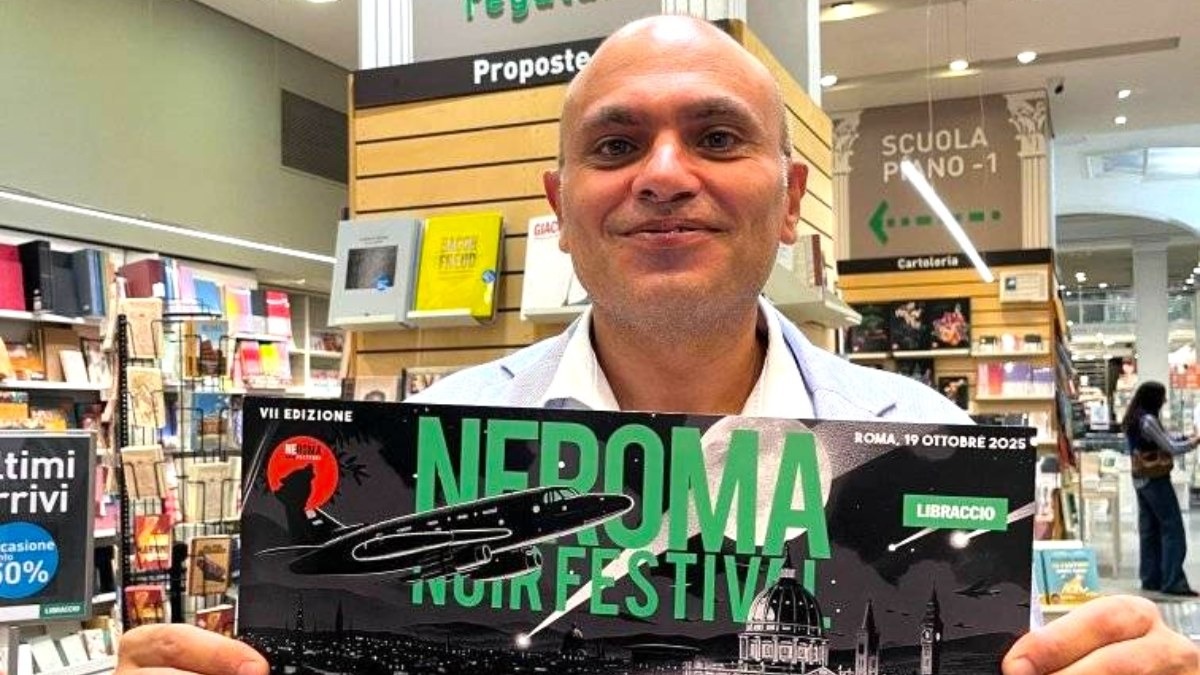 Lo scrittore lametino Antonello Iovane sul podio del Festival Noir di Roma -