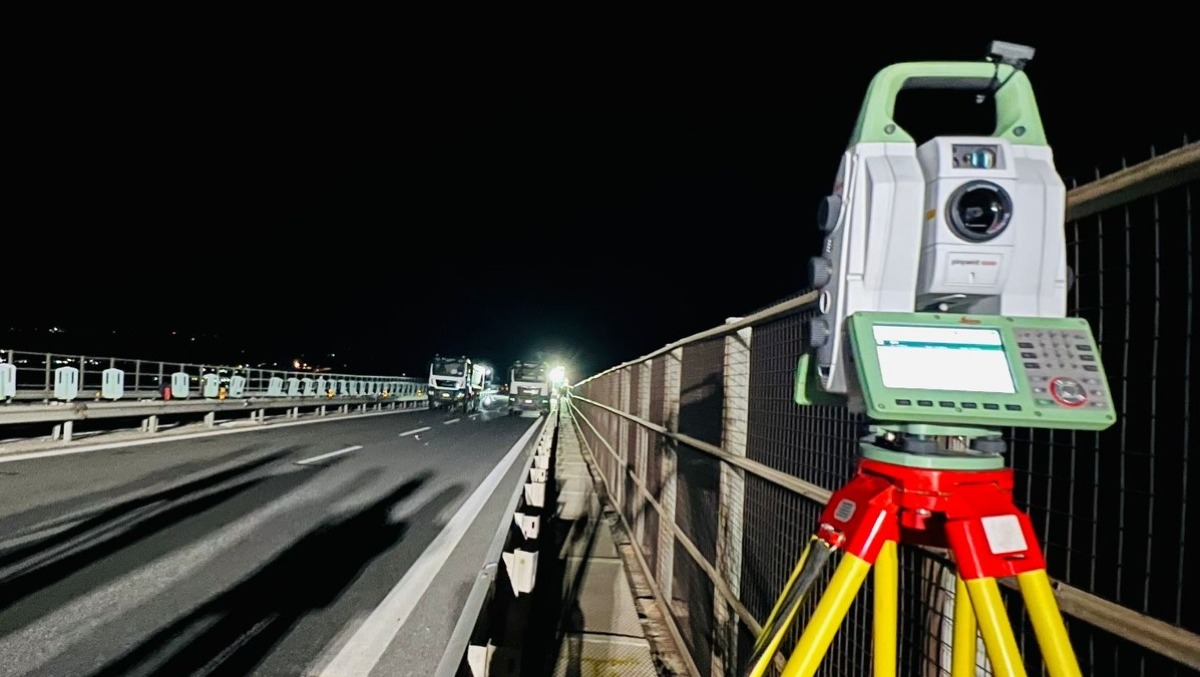 Viadotto "Salso" dell'A2: completate con successo le prove di carico -