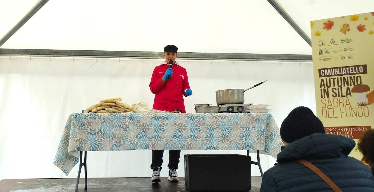 Un morso al sapore dell’autunno in Sila: show cooking a Camigliatello -