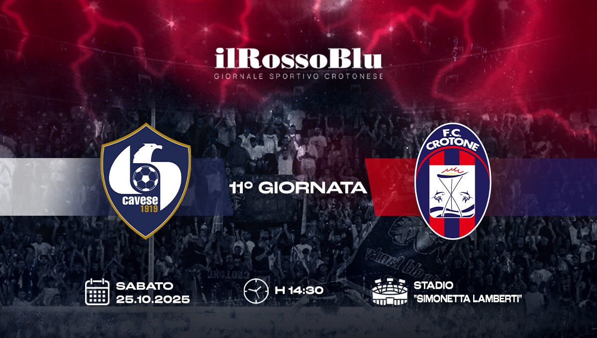 #CaveseCrotone | Le formazioni: novità per Mister Longo, maglia da titolare per Piovanello - 