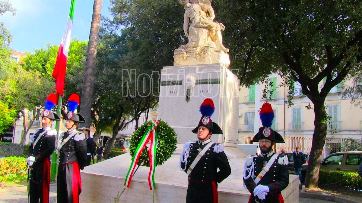Crotone celebra il 4 Novembre: Giorno dell’Unità Nazionale e delle Forze Armate -