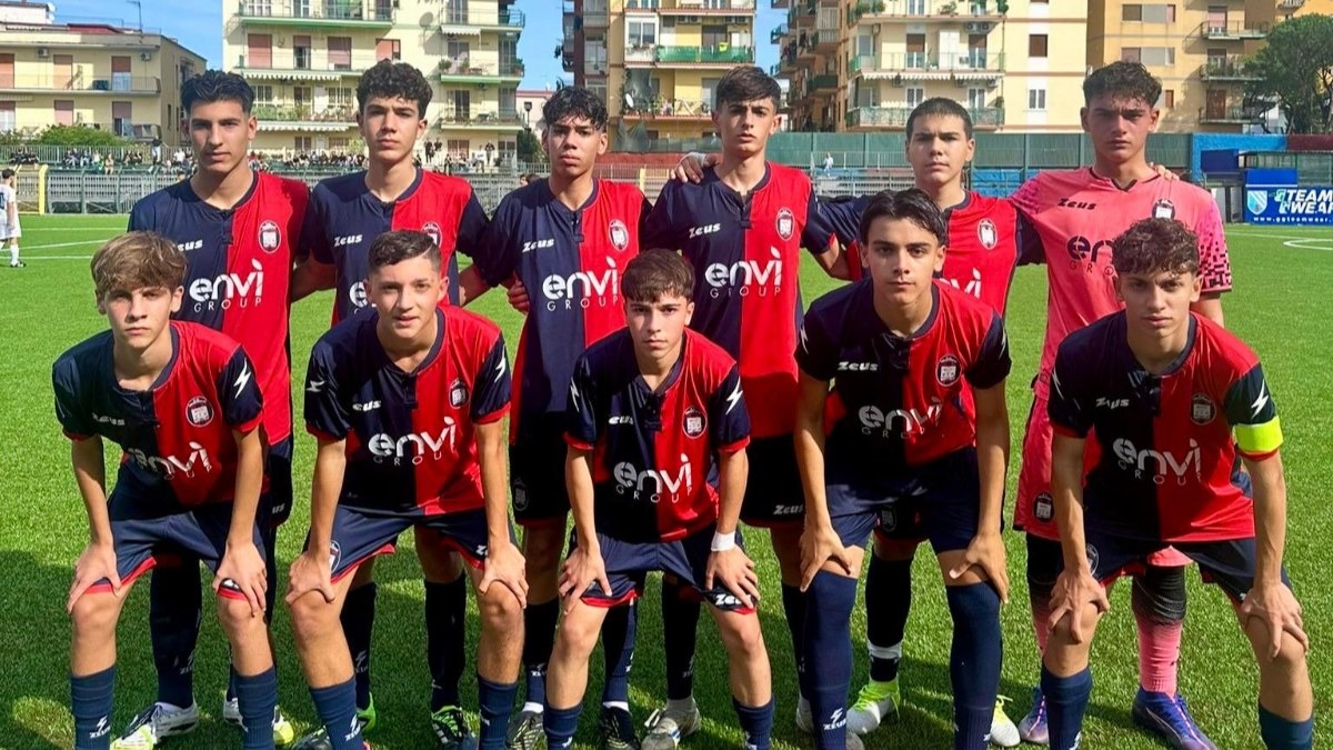 Crotone Under 15, seconda sconfitta consecutiva: 8-4 sul campo del Giugliano - 