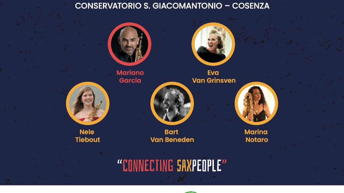 Cosenza Saxophone Meeting 2025: una settimana di musica e collaborazione internazionale -