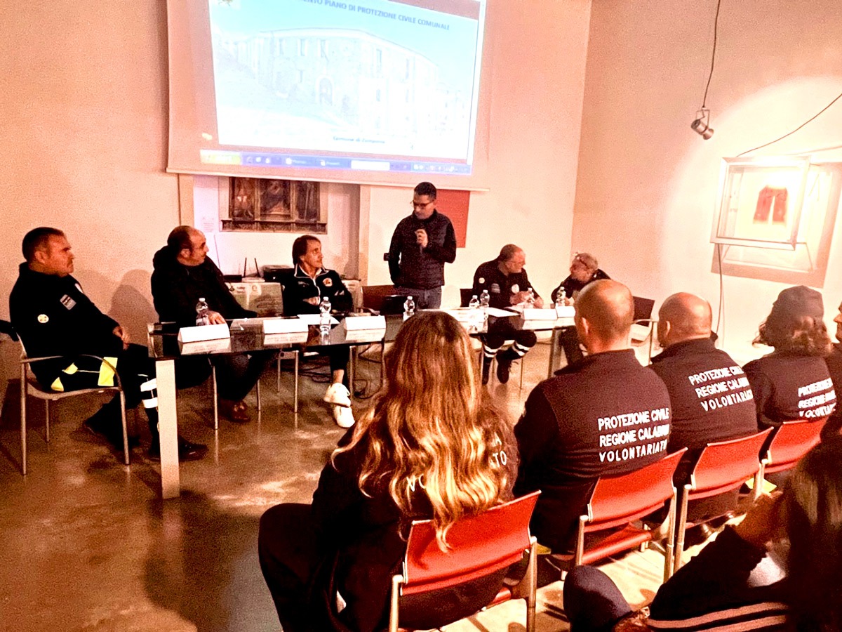Zumpano - Presentato il piano comunale di Protezione civile -