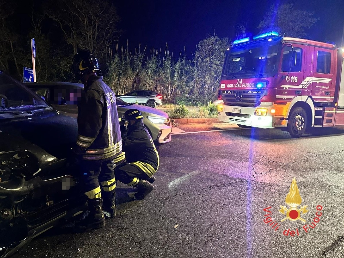 Lamezia Terme - Incidente allo svincolo "Due Mari" -