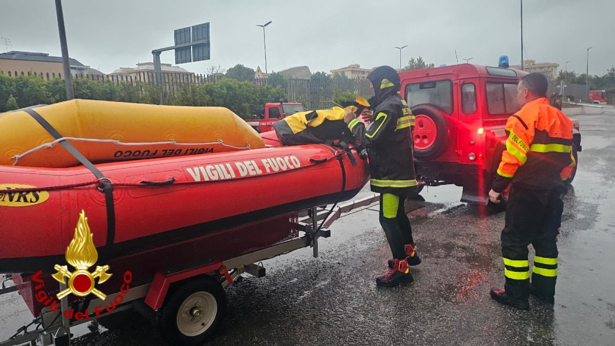 (Foto) Pioggia torrenziale su Crotone -