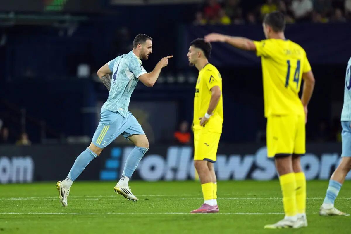 Villarreal-Juventus 2-2, bianconeri raggiunti al 90° - 