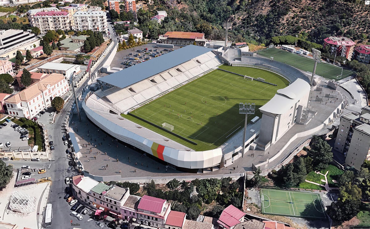 Presentato il progetto per la riqualificazione dello Stadio Ceravolo di Catanzaro -