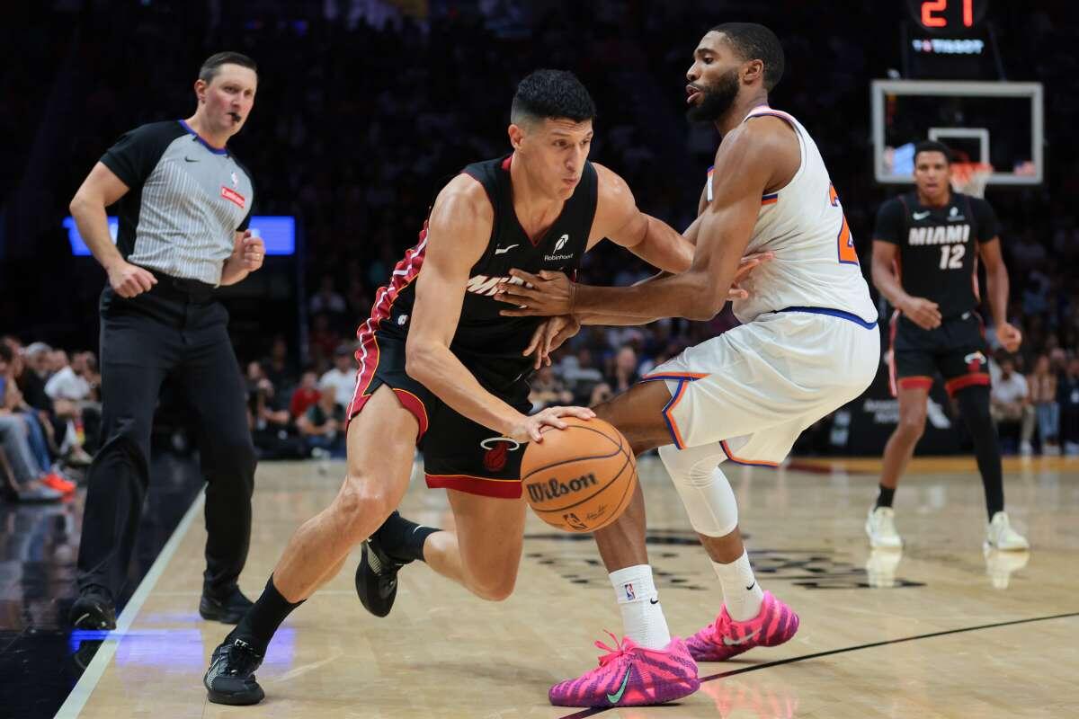 Miami supera New York con 14 punti di Fontecchio, ok Lakers e San Antonio -