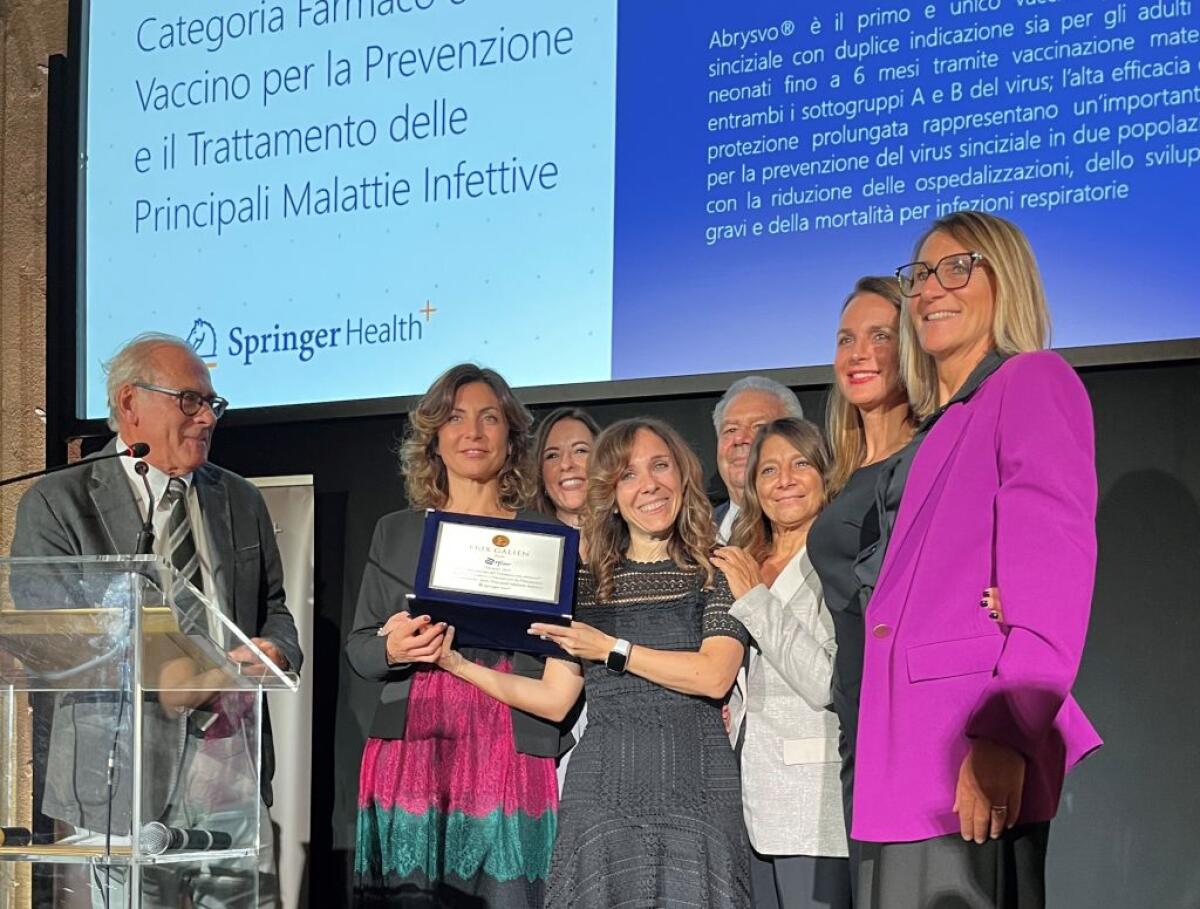 Pfizer premiata per il vaccino contro il virus respiratorio sinciziale - 