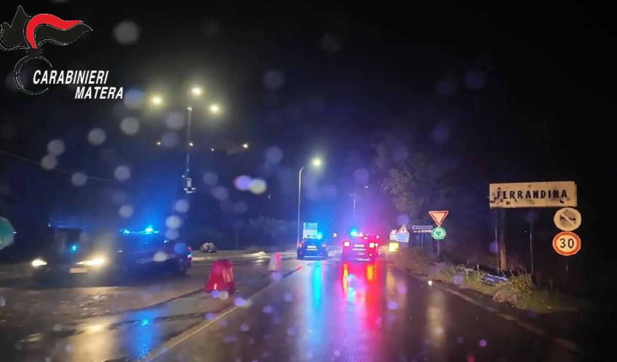 Traffico di droga, sgominato gruppo in provincia Matera con 41 arresti -