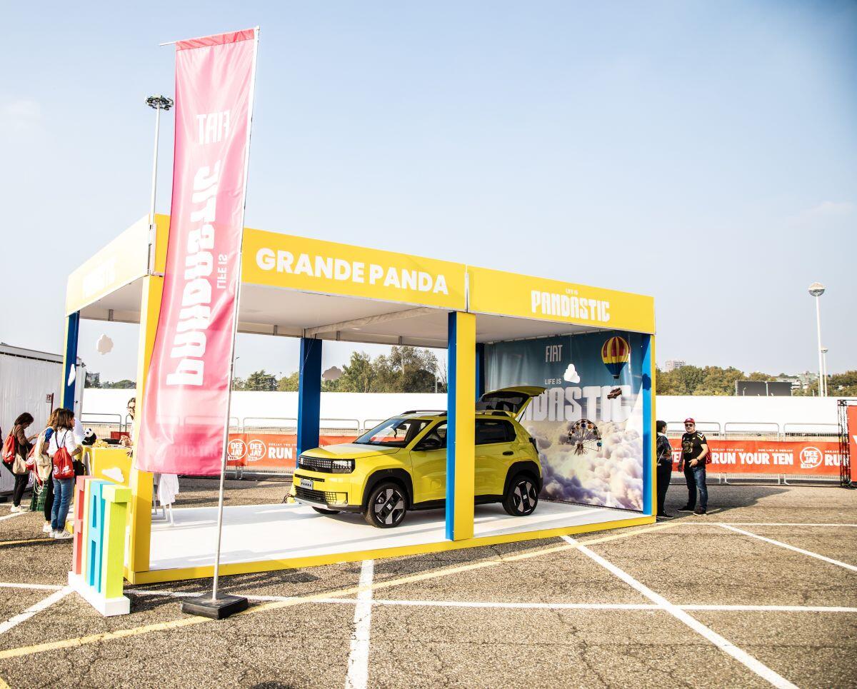 Fiat porta lo spirito Pandastic alla Deejay Ten di Milano - 