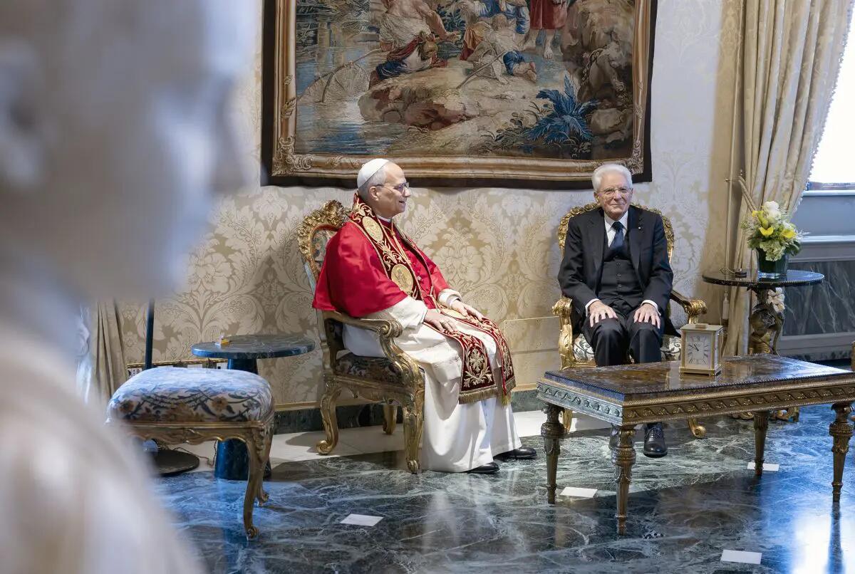 Mattarella riceve il Papa “Tregua a Gaza una scintilla di speranza” -