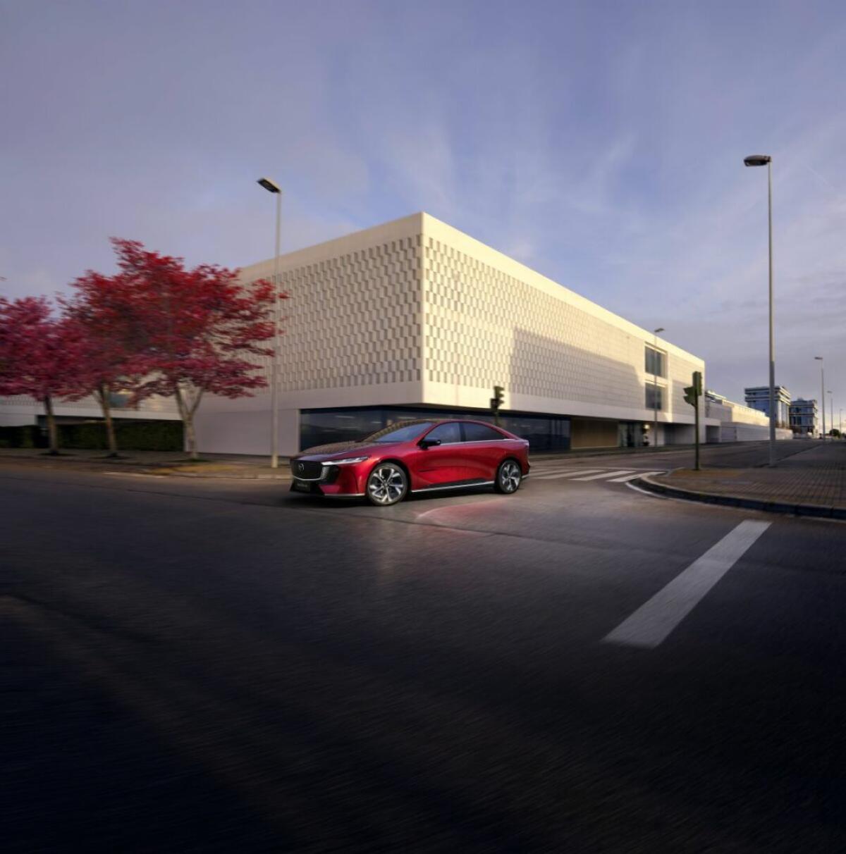 La nuova Mazda6e ottiene le cinque stelle Euro NCAP -