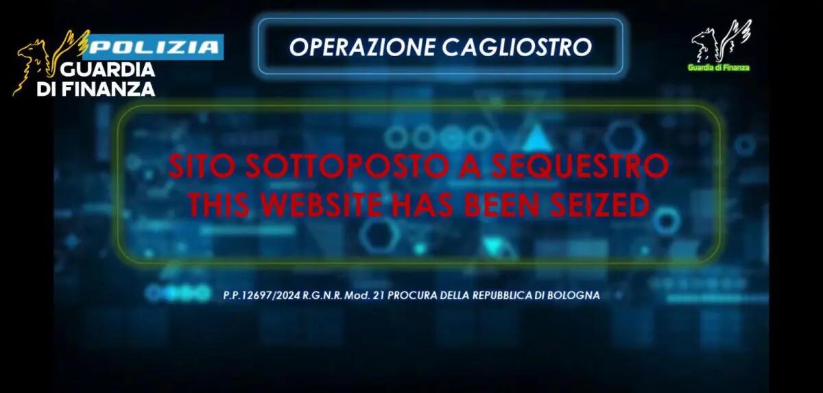 Truffa nel fotovoltaico da 80 milioni. Sequestrato il sito web societario -