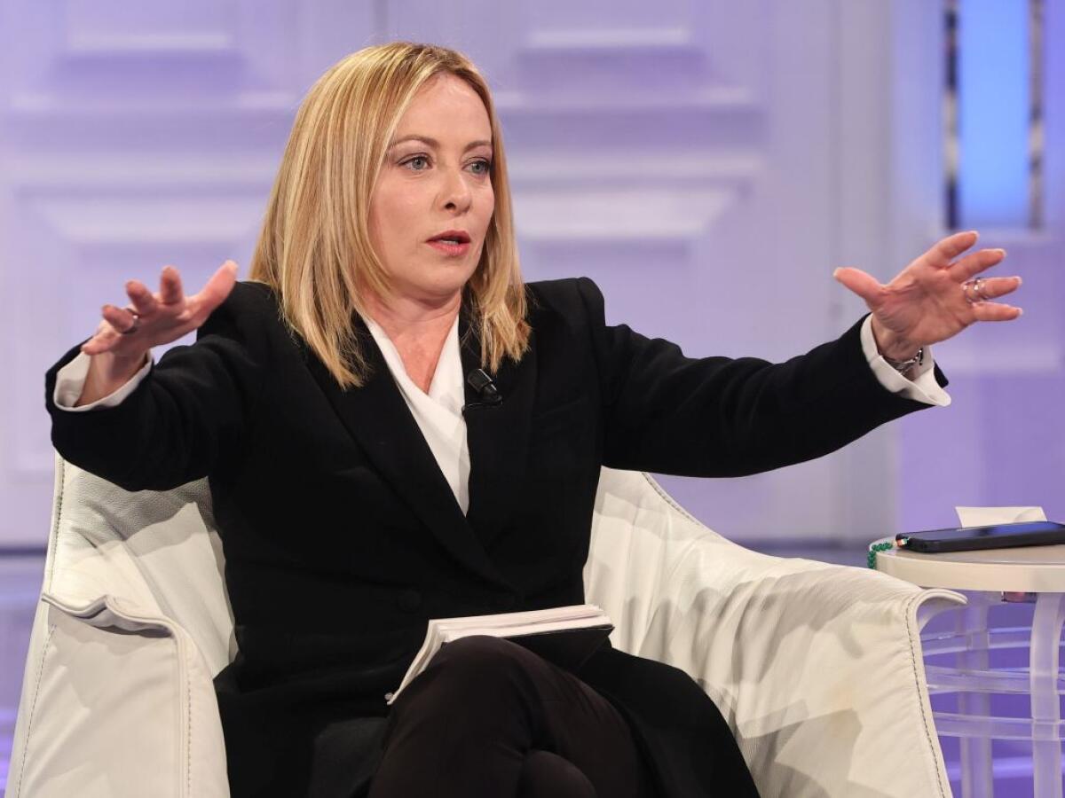 Meloni “Accordo opportunità unica per porre fine al conflitto a Gaza” -