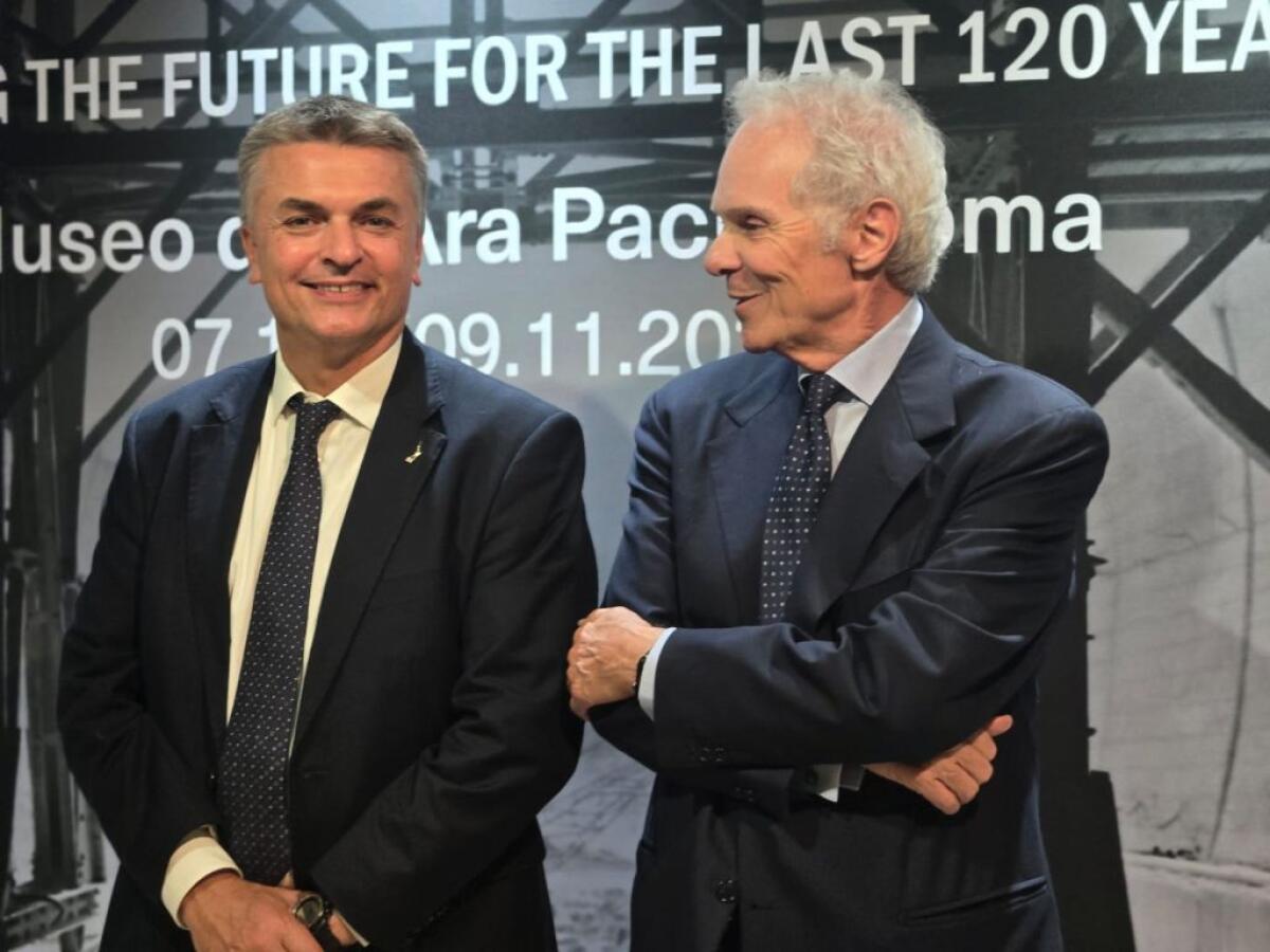 Webuild, Rixi visita EVOLUTIO “120 anni di storia e progresso” -