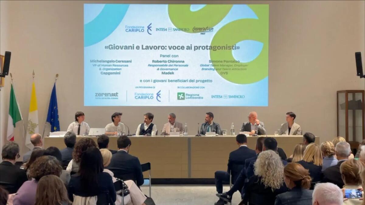 Fondazione Cariplo, Intesa Sanpaolo e Generation formano 10mila Neet -