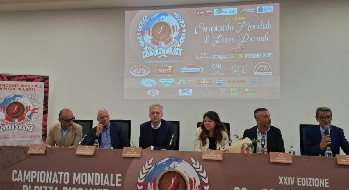 Il 28 e il 29 ottobre Scalea ospiterà il Mondiale di pizza piccante - 