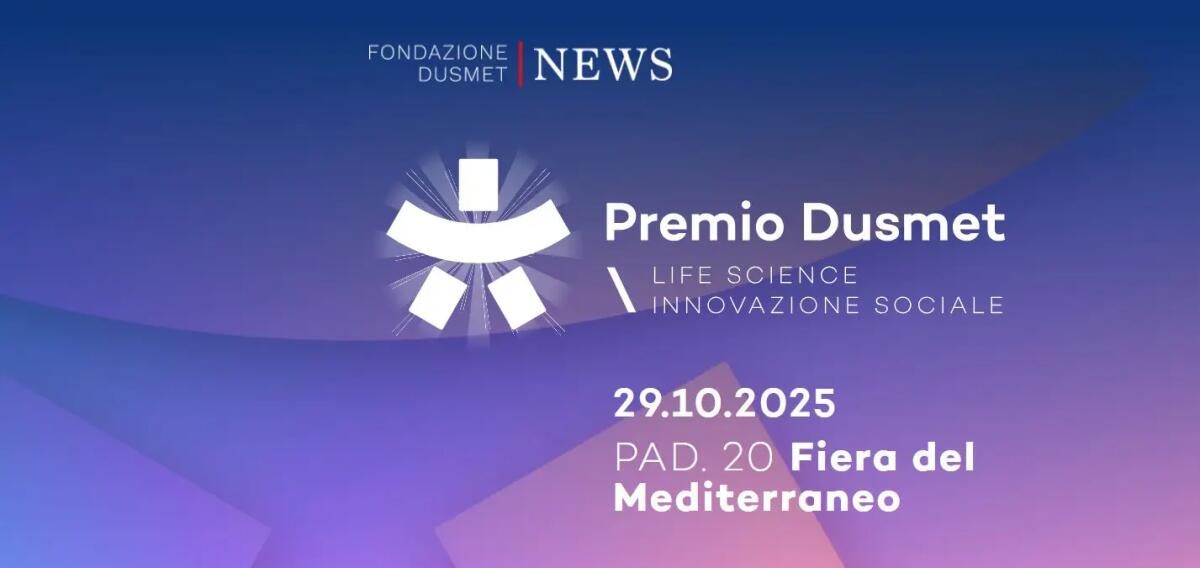 A Palermo la prima edizione del Premio Dusmet – Life Science e Innovazione Sociale -