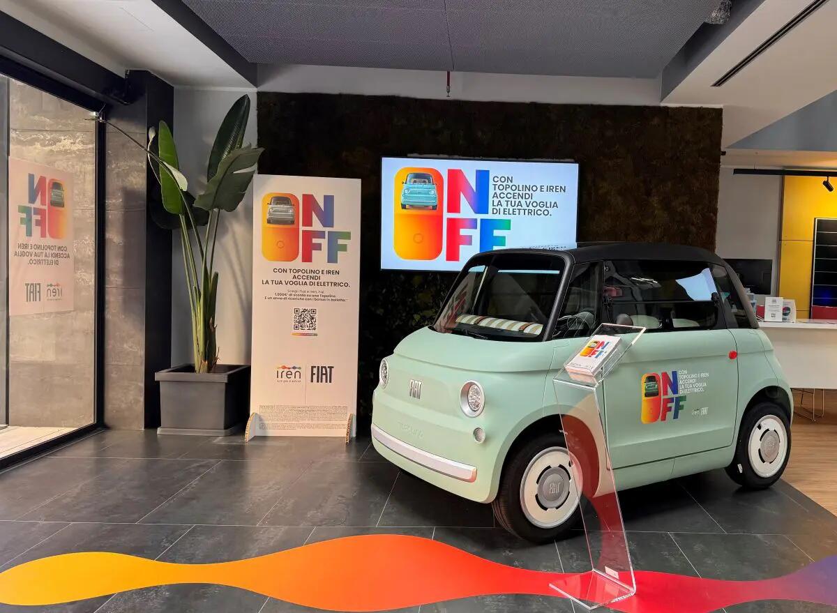 Fiat Topolino e IREN accendono la mobilità elettrica -