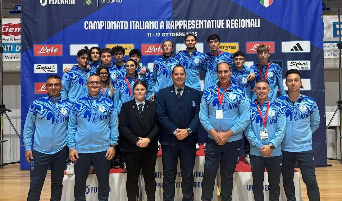 Rappresentativa regionale Karate a Urbino (U.S. Martial Kroton Ryu 14.10.2025)