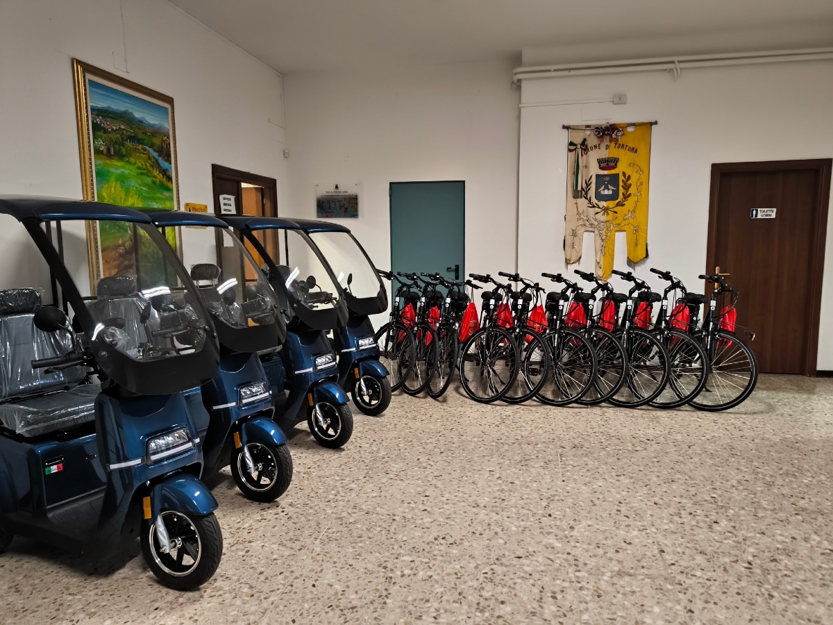 Tortora sempre più green e accessibile: nuovi mezzi per una mobilità sostenibile e inclusiva - 