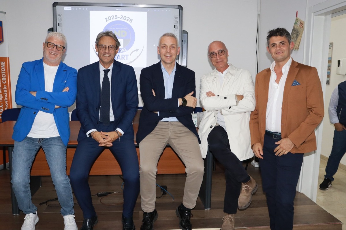 Crotone, incontro inaugurale con le società LND, SGS e Amatori - 