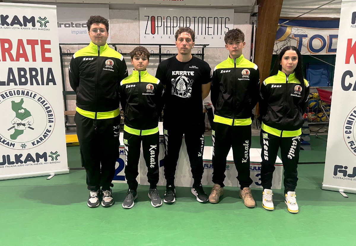 Karate - Gli atleti della Martial Kroton Ryu staccano il pass per i Campionati Italiani Juniores - 