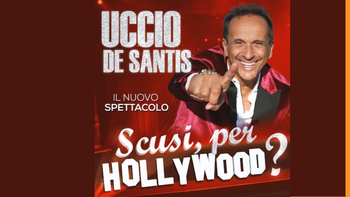A Catanzaro arriva Scusi, per Hollywood? il nuovo spettacolo di Uccio De Santis  - 