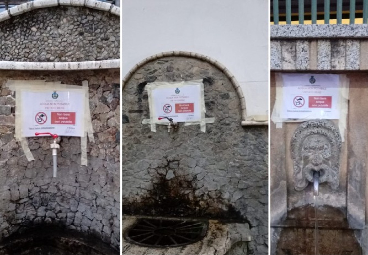 Mesoraca, acqua non conforme: disposta la chiusura delle fontane pubbliche - 