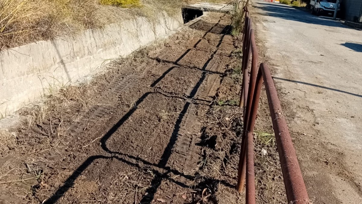 Catanzaro - Quartiere Germaneto, partiti i lavori di bonifica dei canaloni - 