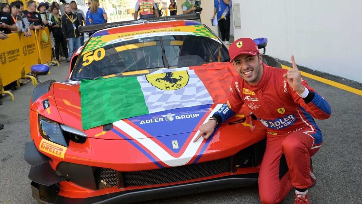 Il calabrese Antonio Fuoco trionfa a Macao e regala a Ferrari la prima vittoria nella FIA GT World Cup - 