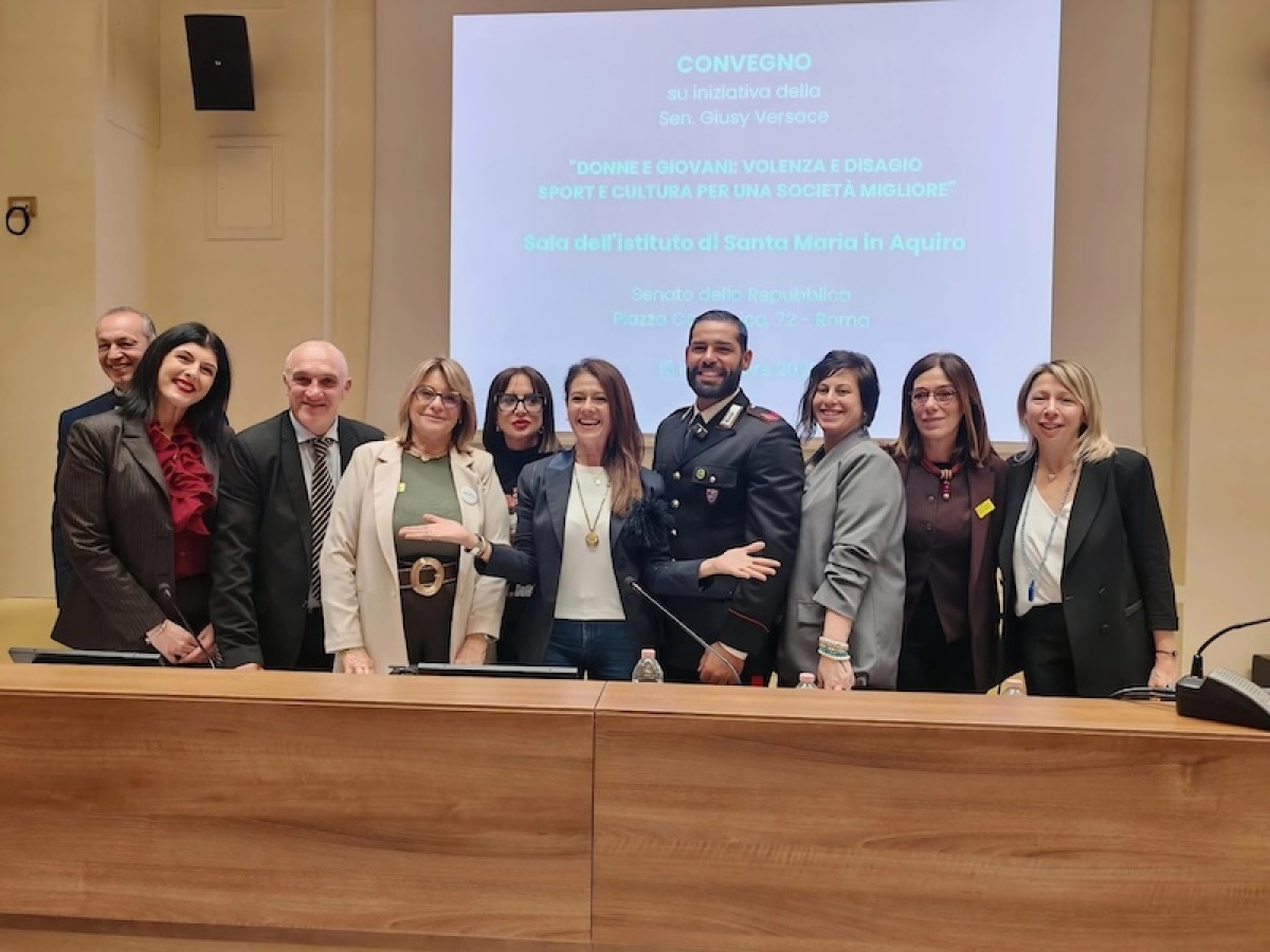 Donne e Giovani, violenza e disagio: ne ha parlato Giusy Versace oggi in Senato - 