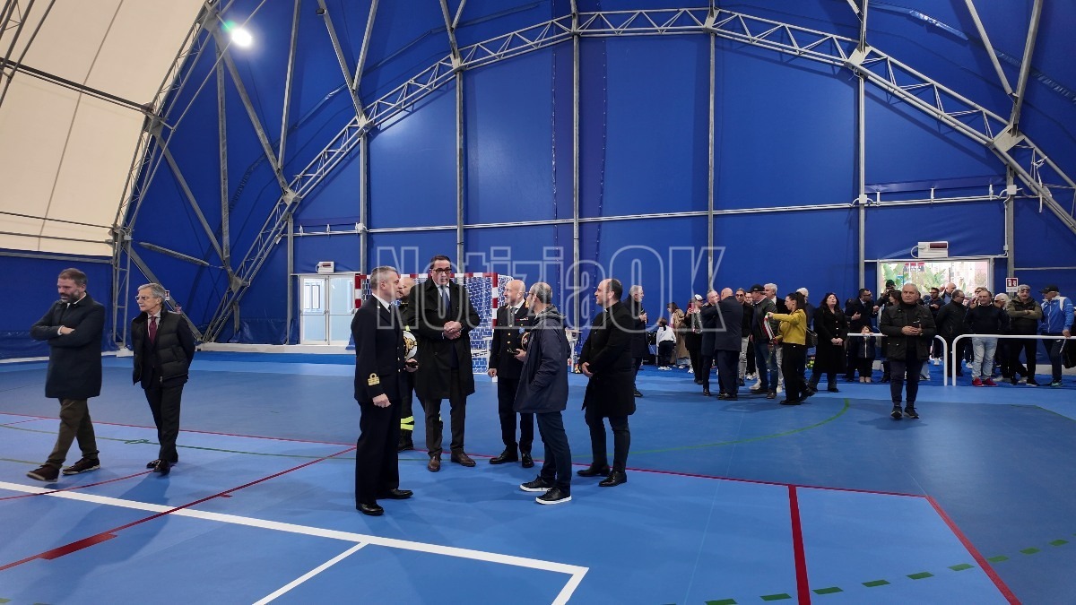 (VIDEO) Crotone, nuova vita per la struttura geodetica: spazio allo sport  - 