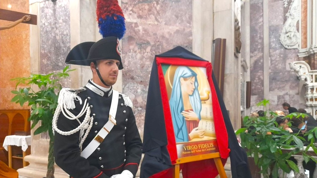 Catanzaro - I Carabinieri celebrano la Virgo Fidelis nella Basilica Minore dell’Immacolata - 