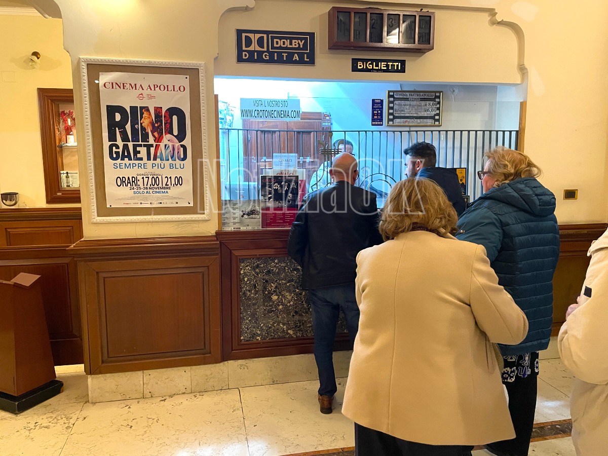 “Io sono nato a Crotone” - Nel docufilm la voce di Rino Gaetano torna dove è nata, testimonianze dal cinema Apollo  - 