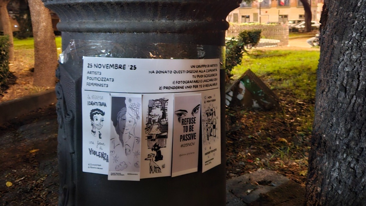 ARCI Crotone porta l’arte negli spazi urbani per il 25 novembre: “La neutralità supporta gli oppressori” - 