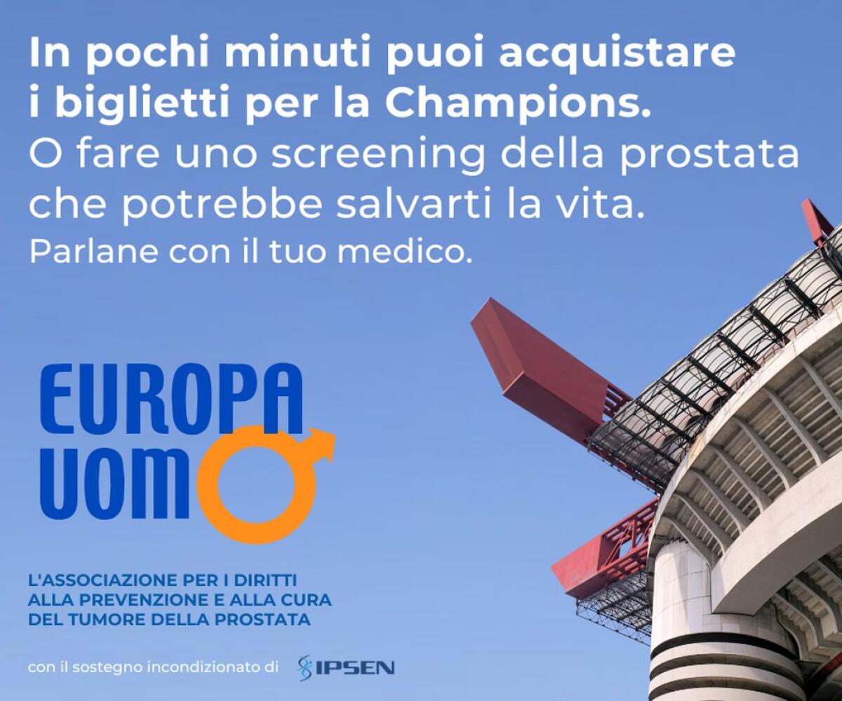Tumore della prostata, una campagna di Europa Uomo invita a giocare d’anticipo - 