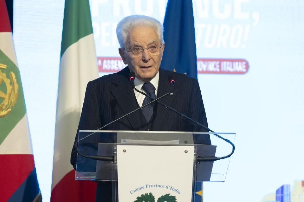 Mattarella “Le Province sono parte della vita democratica della Repubblica” - 