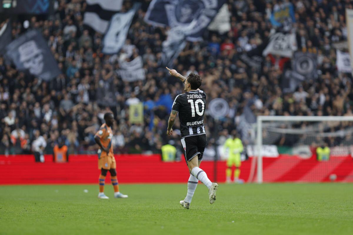 Prima sconfitta per l’Atalanta, l’Udinese ringrazia Zaniolo -