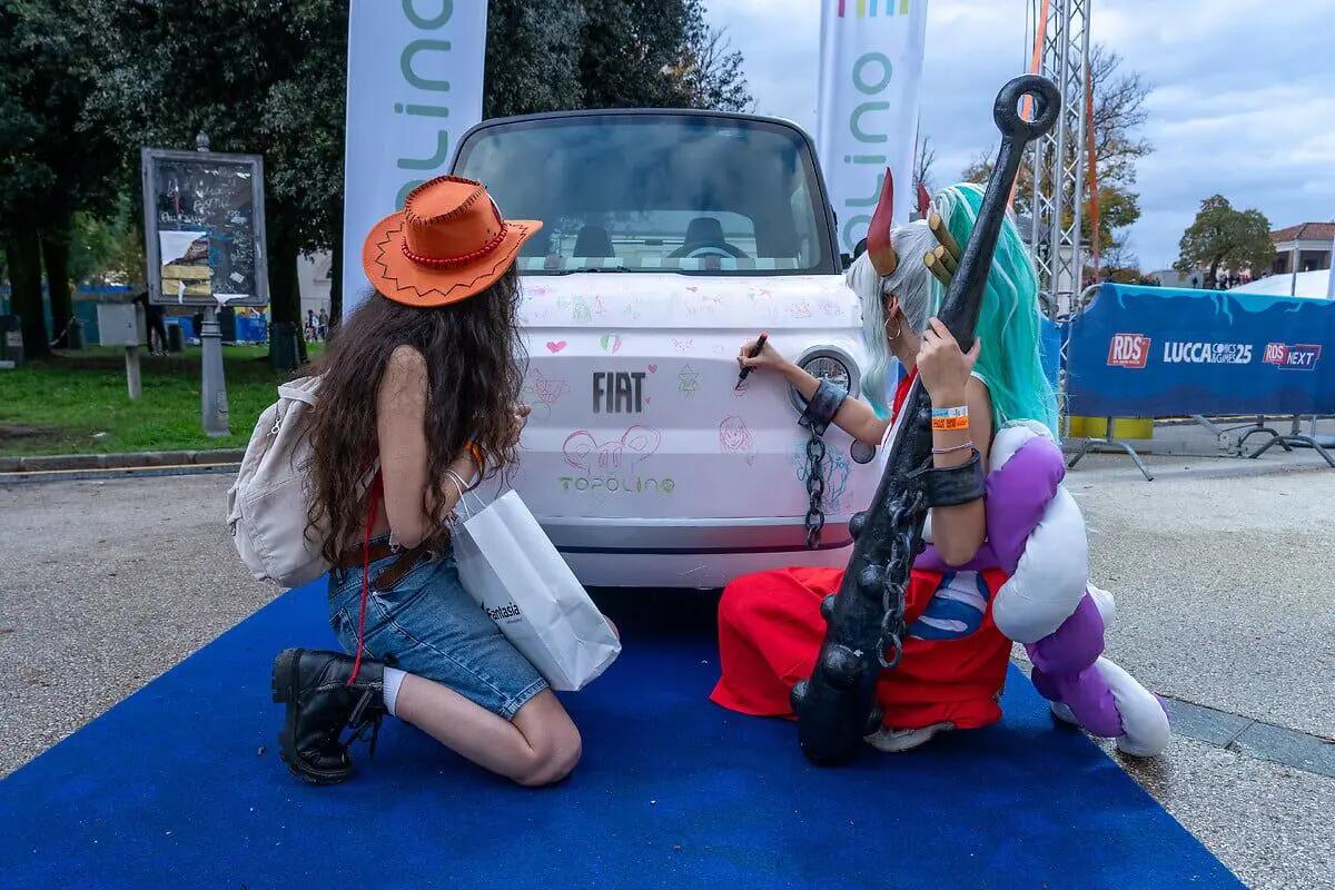 Fiat Topolino e Grande Panda al Lucca Comics & Games 2025 insieme a RDS - 