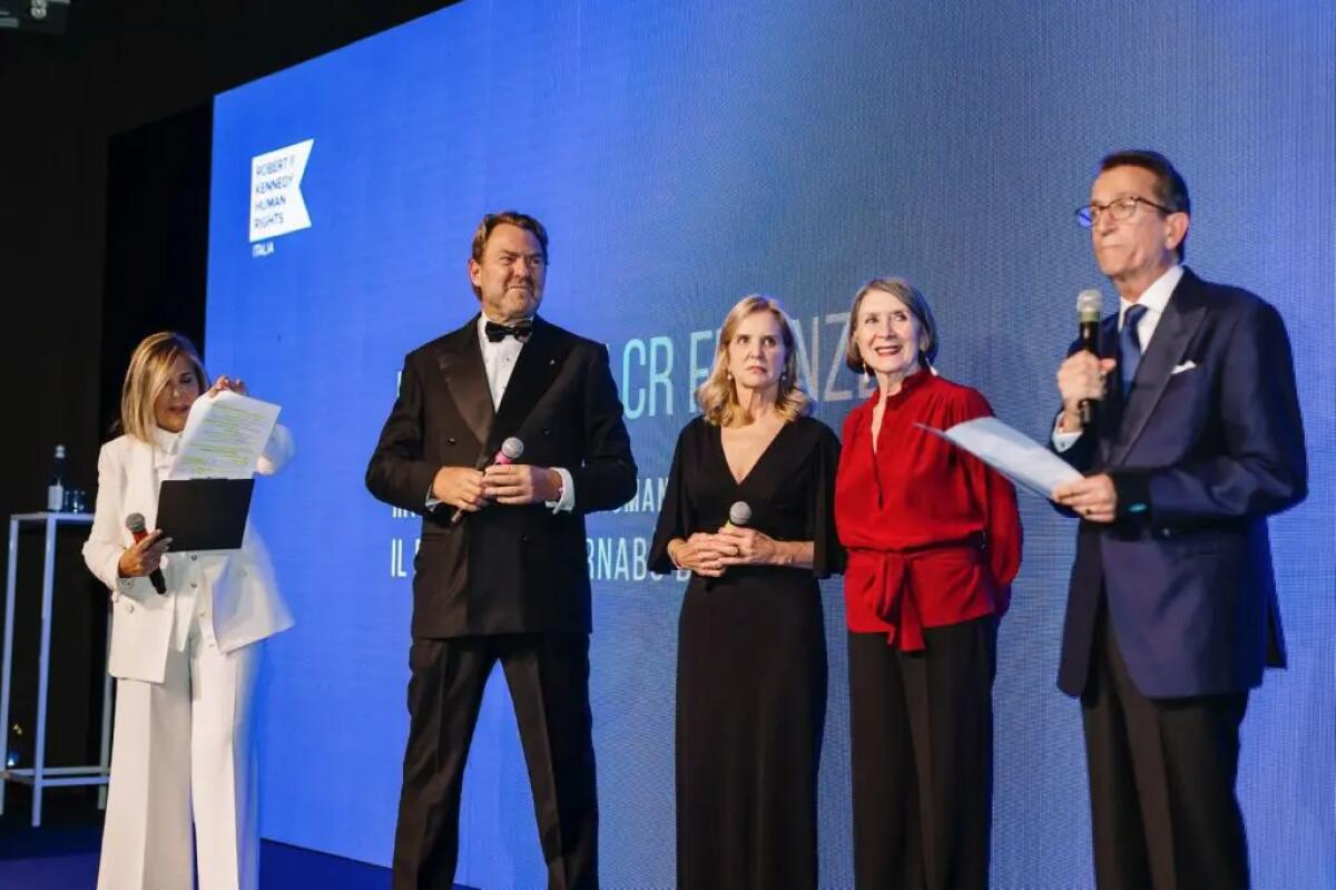 “Be the Hope”, a Milano gala annuale della Robert F. Kennedy Human Rights Italia - 