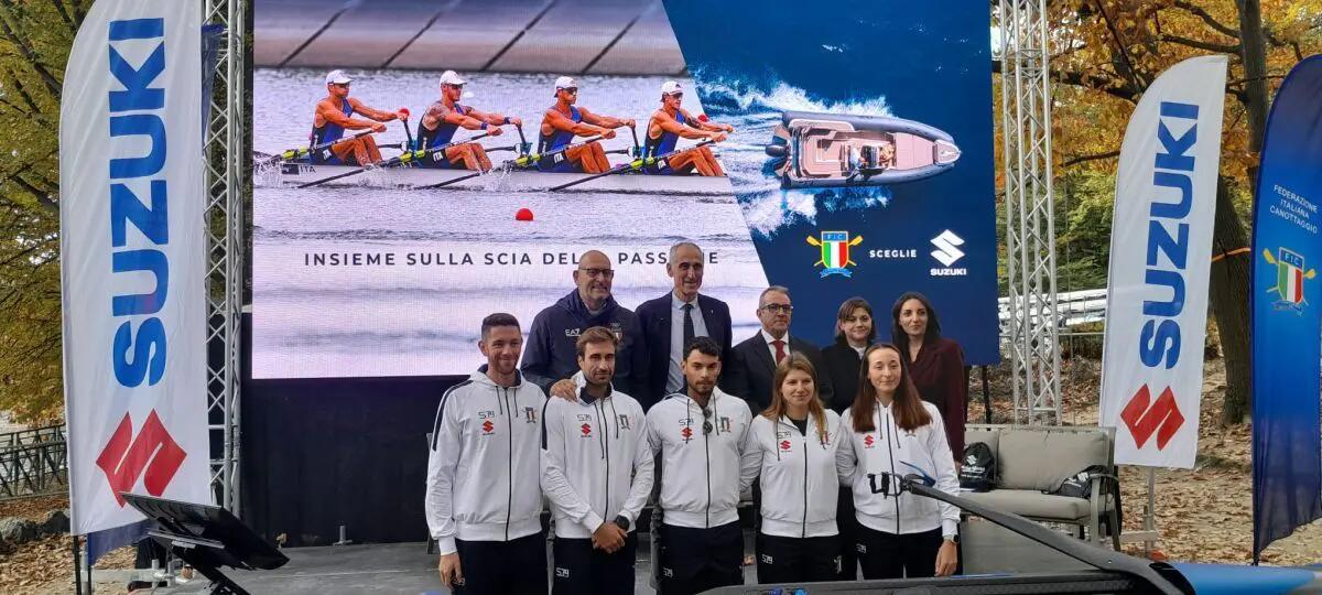 Innovazione e spirito di squadra, accordo tra Suzuki e Federcanottaggio - 
