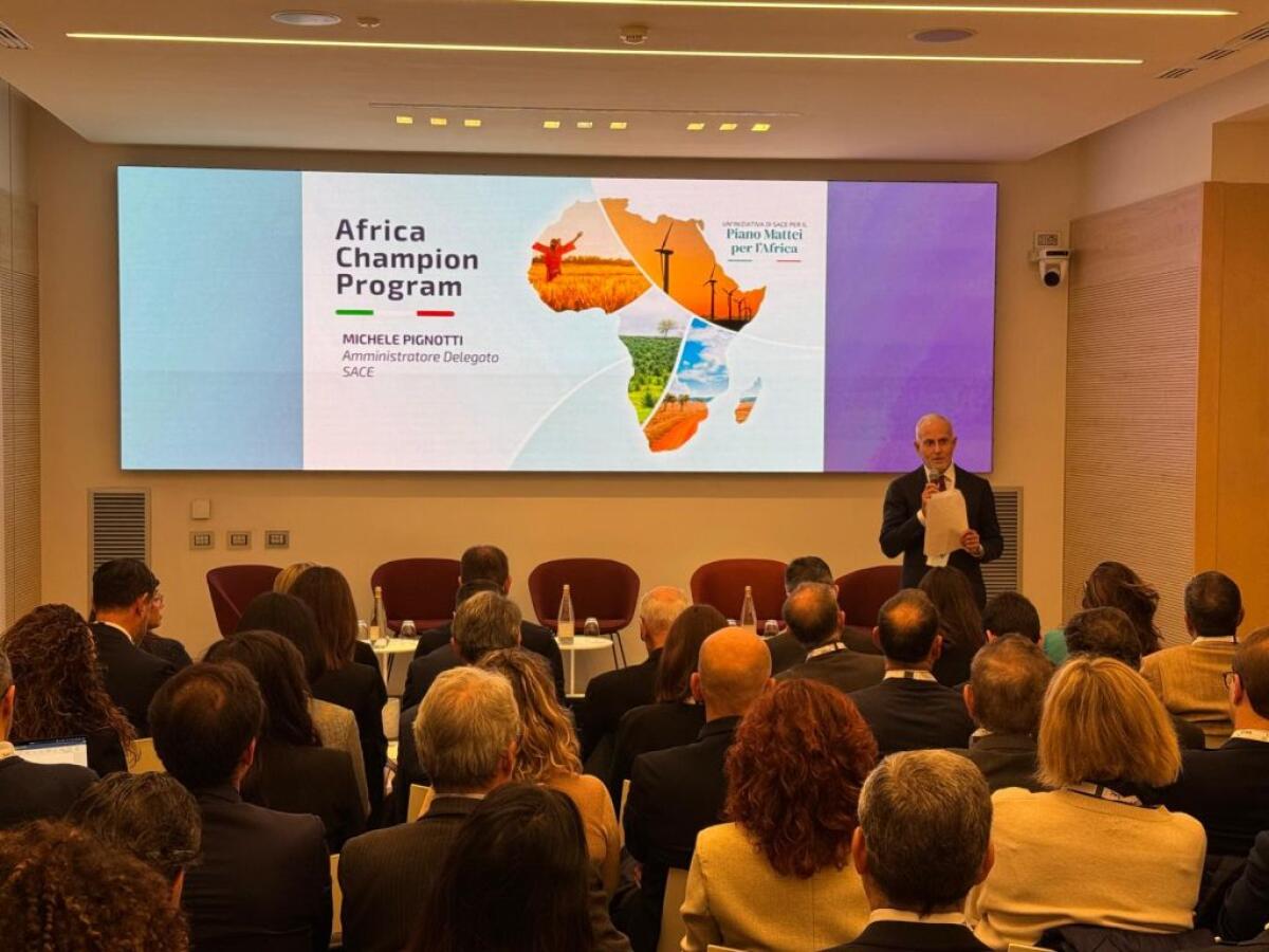 SACE, al via la seconda edizione di Africa Champion Program - 
