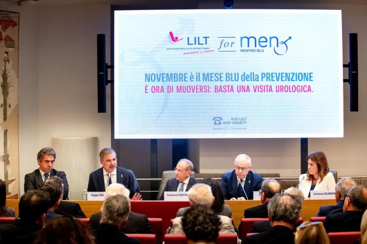 Prevenzione dei tumori maschili, Lilt lancia la campagna “Nastro Blu” - 