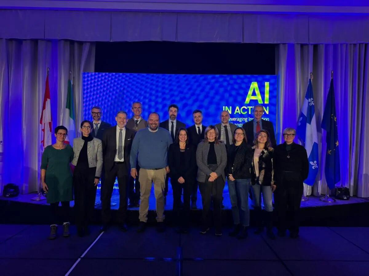 Siglata l’intesa tra Emilia Romagna e Canada nel corso del Forum sull’intelligenza artificiale - 